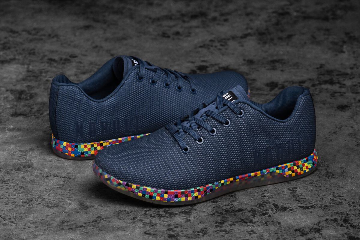 Nobull Superfabric Women's Trainers Navy | Australia (LR3270)